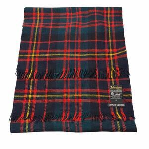 Johnstons of Elgin wool tartan scarf Cameron of Erracht modern clan pattern